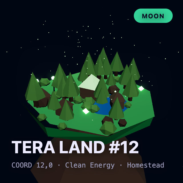 TERA Land #12 — Clean Energy, Moon