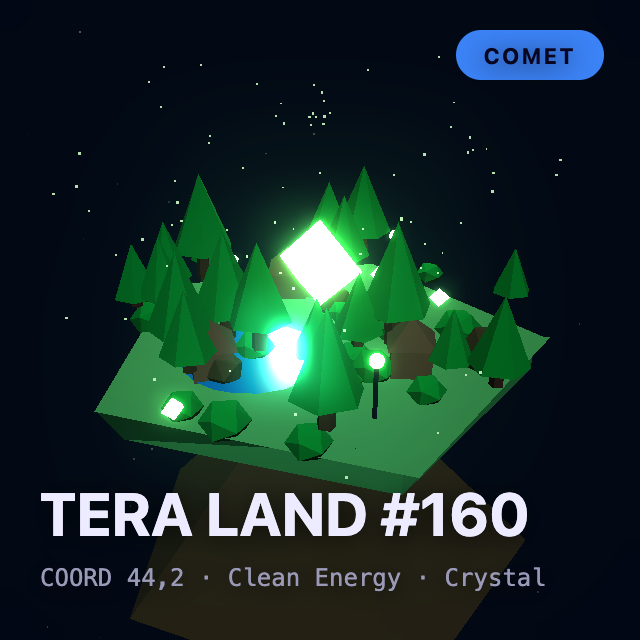 TERA Land #160 — Clean Energy, Comet